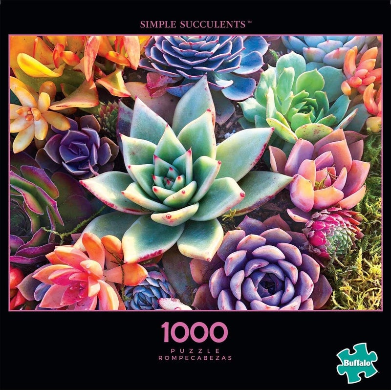 Buffalo Games - James Mertke - Simple Succulent - 1000 Piece Jigsaw Puzzle For Adults -Challenging Puzzle Perfect for Game Nights - Finished Size is 26.75 x 19.75 - Image 3